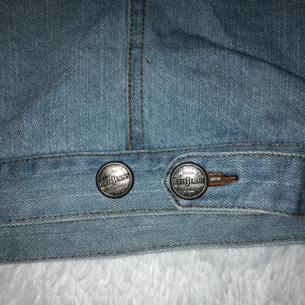 Junior Blue Jean Vest by Iris - Picture 6 of 7
